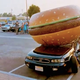 This is not the Burger Mobile, but damn, a lot of burger-car action happened in this movie.